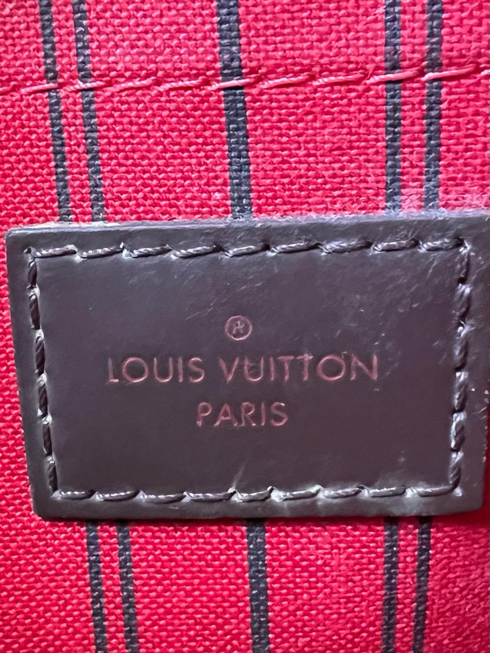 Authentic Neverfull Pouch - Picture 10 of 16